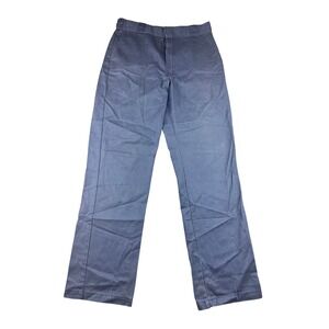 Dickies 874 Work Pants Men 33x34 Blue Original Fit Twill Chino Trousers Utility